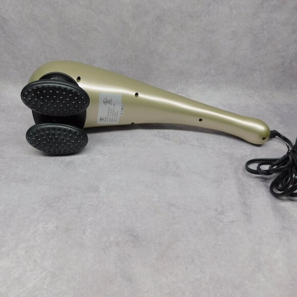 YEJEN Two Peaks Full Body Hand Held Percussion Massager (YJ-1001B) WORKS NICE - Picture 1 of 5